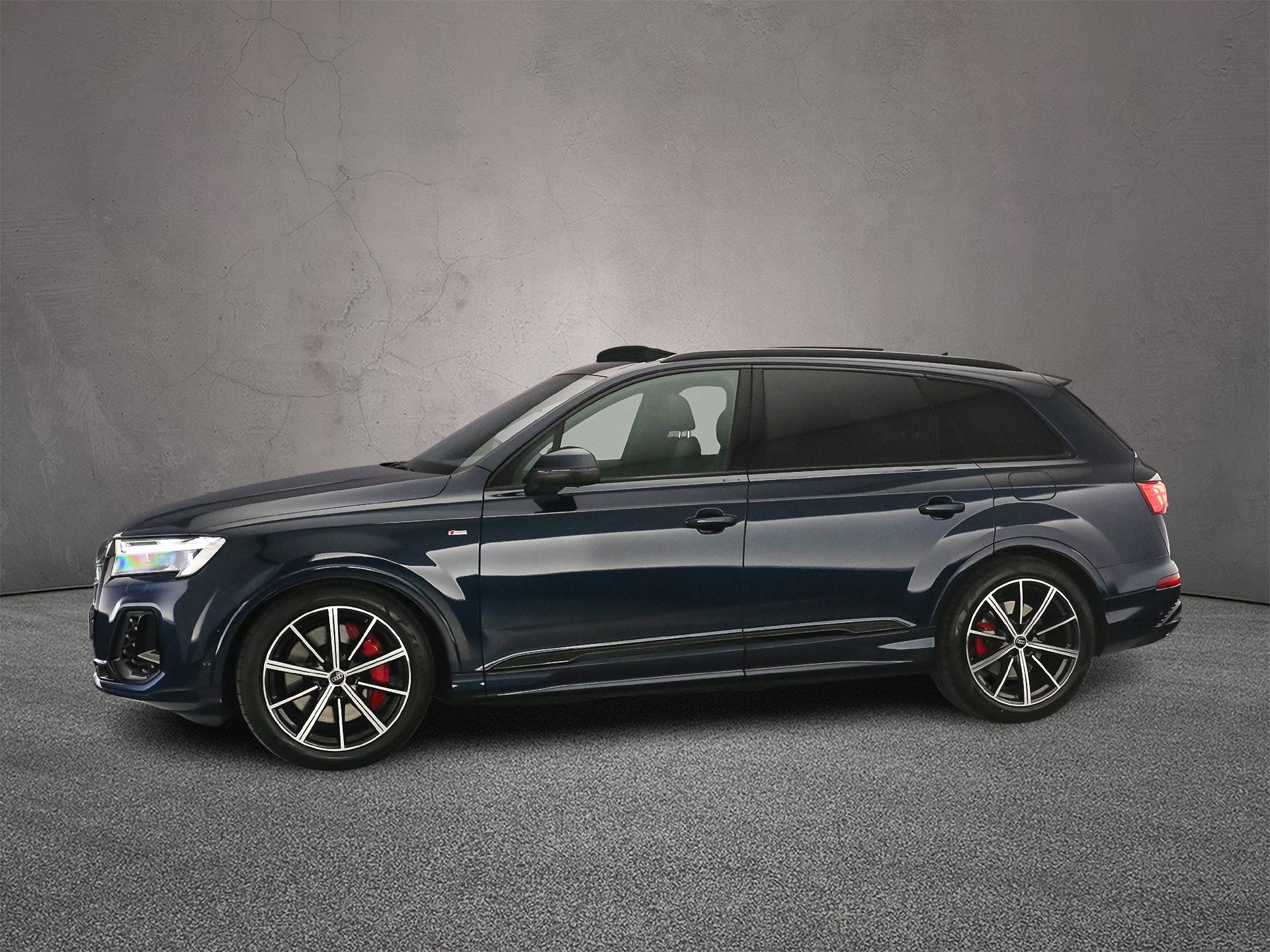 Audi Q7, Auto's, Audi, Automaat, Euro 6, Blauw, 2800 kg