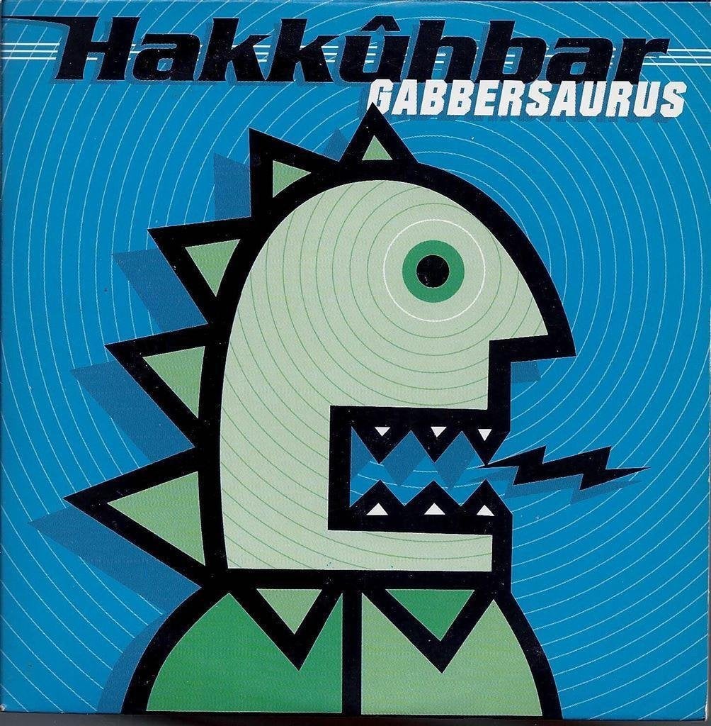 cd-single van Hakkuhbar - Gabbersaurus, Verzenden, Zo goed als nieuw, Pop