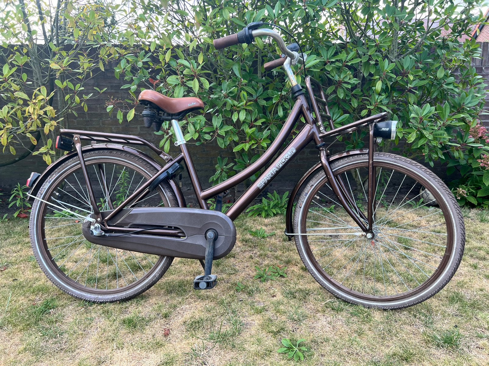 Sparta pick up bruin 24 inch, Ophalen, Terugtraprem, Versnellingen, Gebruikt