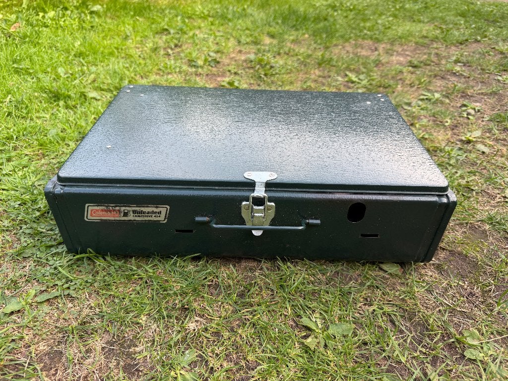 Coleman Unleaded two-burner, Caravans en Kamperen, Kampeeraccessoires, Ophalen of Verzenden, Gebruikt