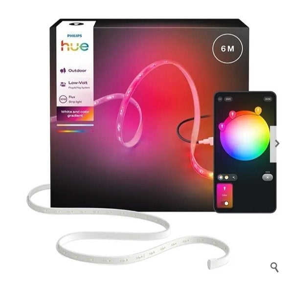 Philips Hue Ledstrip Outdoor Wit en kleur Gradient Flux 6m, Tuin en Terras, Kunststof, Minder dan 50 watt, Nieuw, Ophalen of Verzenden