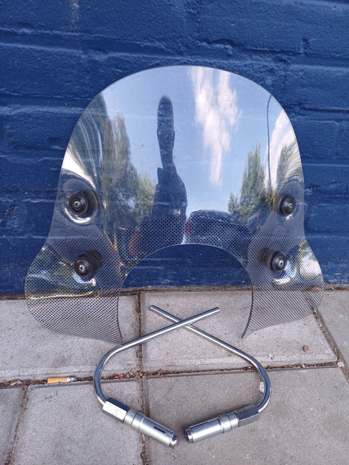Vespa gts 300 super windscherm., Motoren, Onderdelen | Overige, Gebruikt, Ophalen of Verzenden