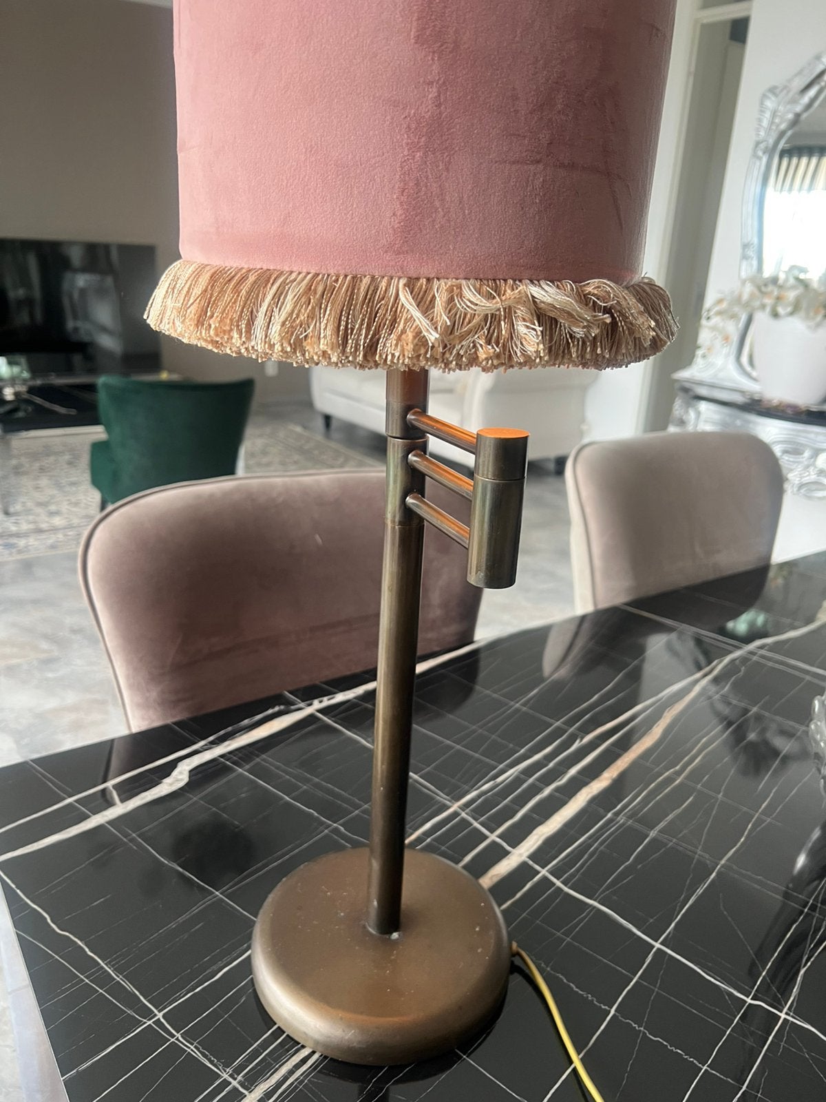 Massive lamp, Ophalen of Verzenden, Gebruikt, Minder dan 100 cm