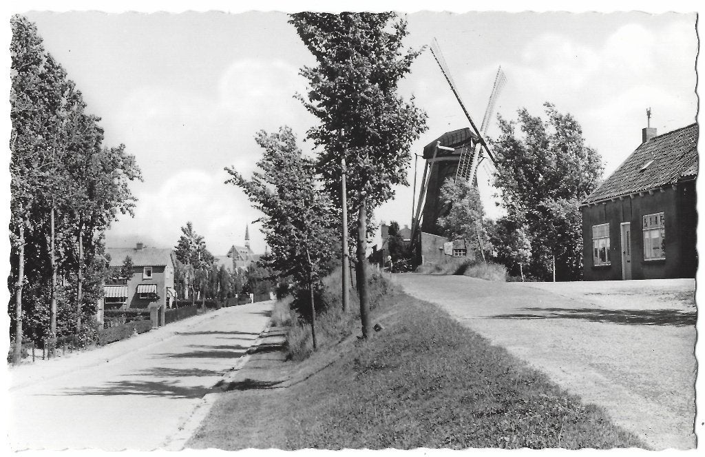 Oude Tonge, Korenmolen, Verzamelen, Ansichtkaarten | Nederland, Ongelopen, Zuid-Holland, 1960 tot 1980, Verzenden