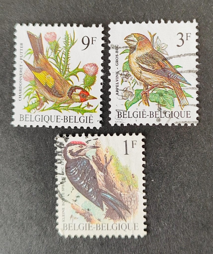 Belgie 0806007 vogel, Verzenden, Gestempeld, Frankeerzegel, Overig