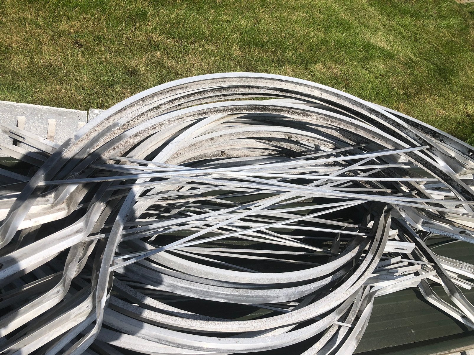 Aluminium Lichtnok beugels, Doe-het-zelf en Verbouw, Dakpannen en Dakbedekking, Zwart, Ophalen of Verzenden, Zo goed als nieuw