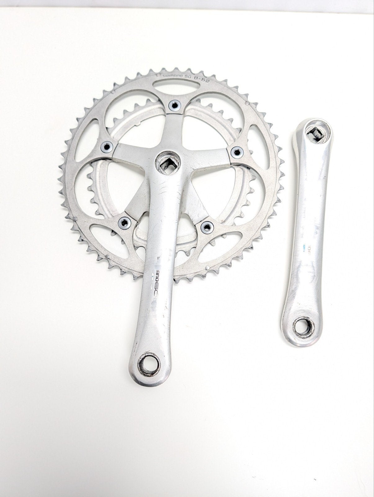 Shimano 600 crankstel, Ophalen of Verzenden, Gebruikt, Shimano