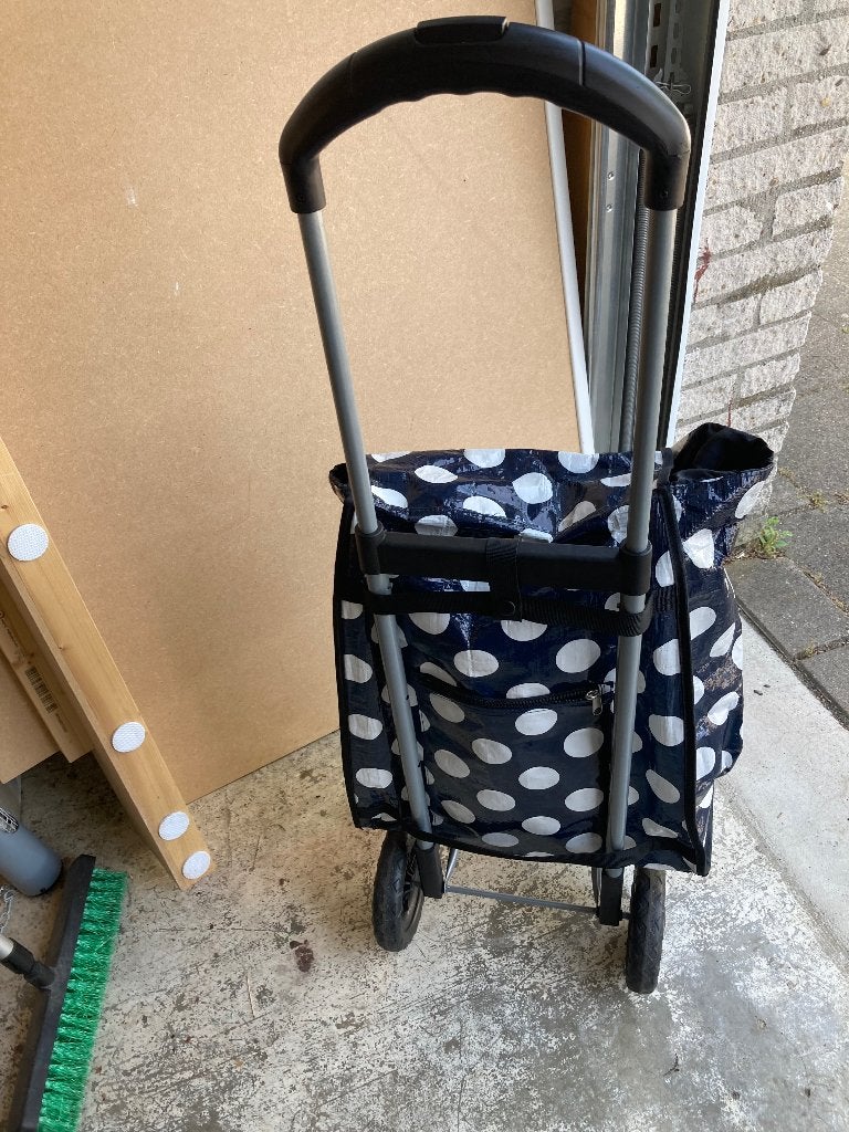Boodschappen kar, Ophalen, Zo goed als nieuw, 30 cm of meer, 75 cm of meer