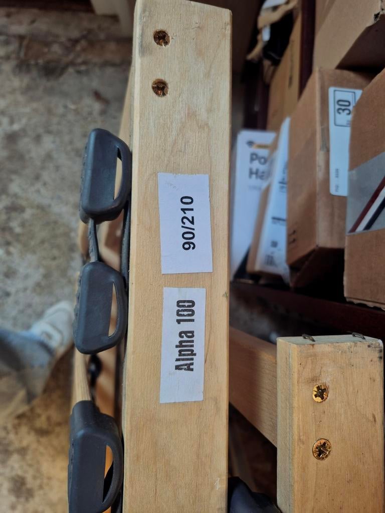 2 lattenbodems 90x210 - Alpha 100, Huis en Inrichting, Slaapkamer | Matrassen en Bedbodems, Ophalen