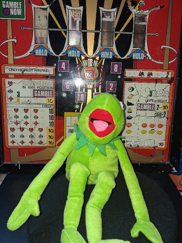 Vintage kermit pop, Verzamelen, Ophalen of Verzenden, Zo goed als nieuw, Pop