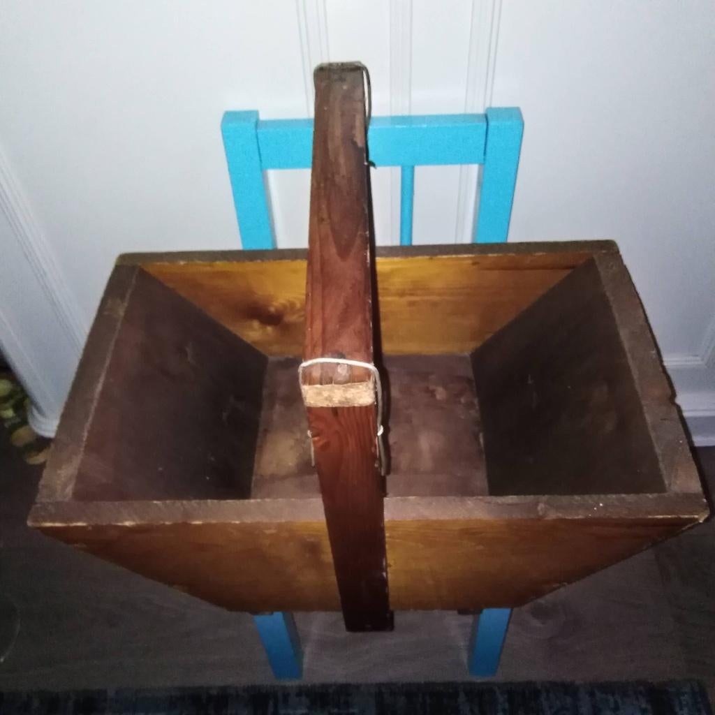 Houten oude aardappelkist, Ophalen, Minder dan 50 cm, Gebruikt, Minder dan 50 cm