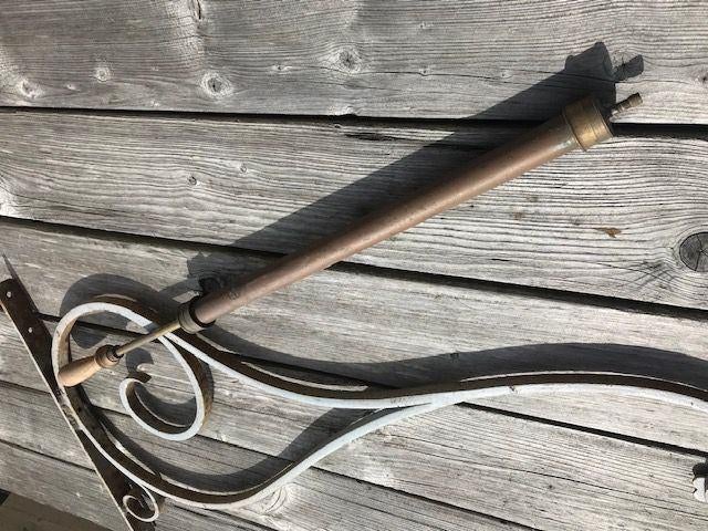 Oude koperen onkruid spuit Depose antiek brocante, Ophalen of Verzenden, Koper