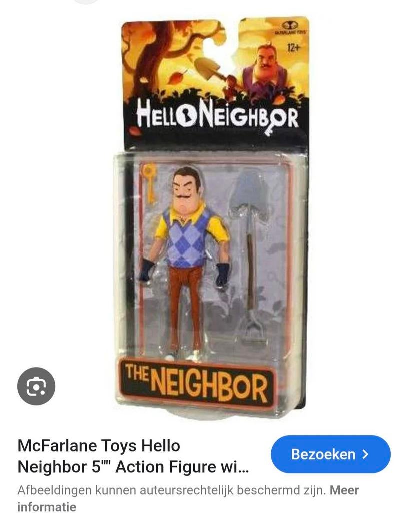 Gezocht hello neighbor actiefiguur., Ophalen of Verzenden