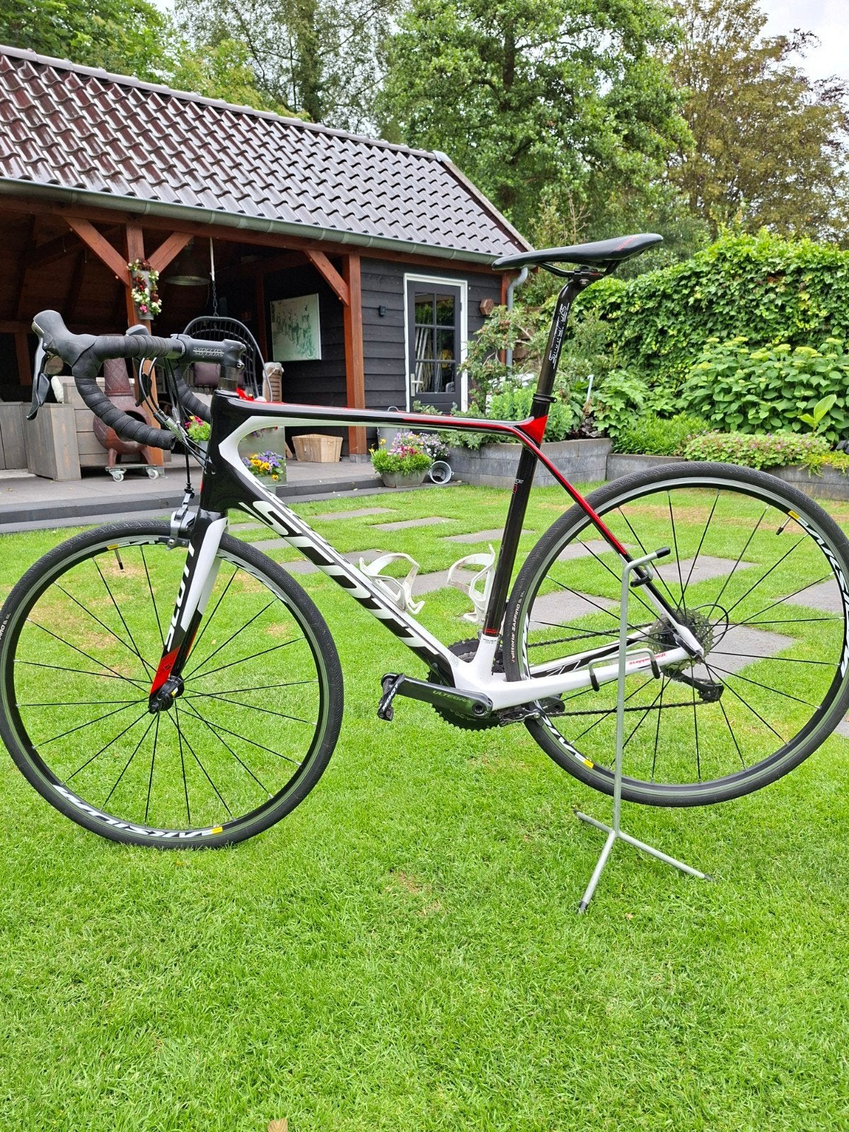 Zeer nette Scott Solace 20 carbon racefiets., Carbon, Zo goed als nieuw, Meer dan 20 versnellingen, 53 tot 57 cm