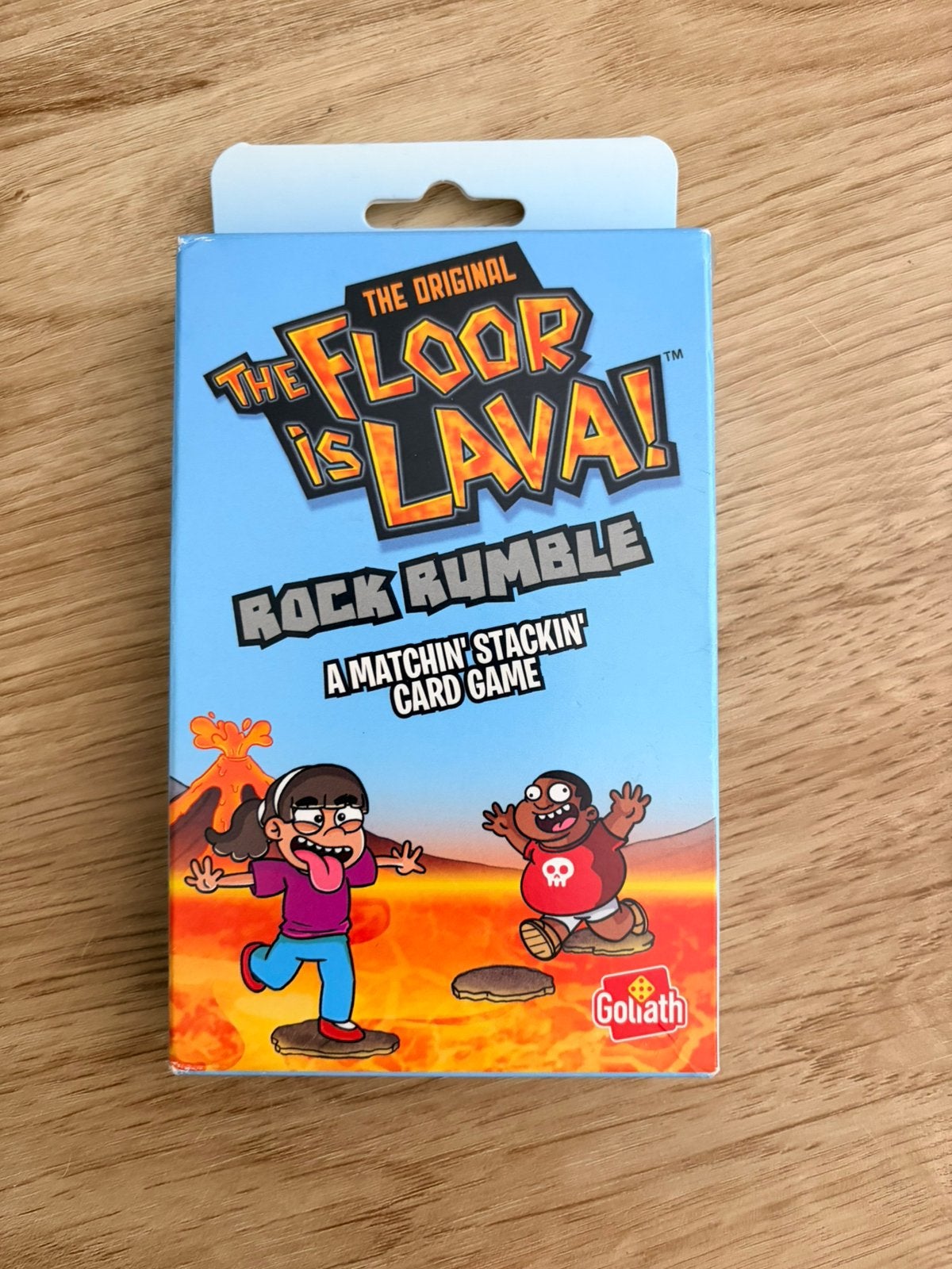 Goliath the Floor is lava kaartspel, Ophalen of Verzenden, Zo goed als nieuw