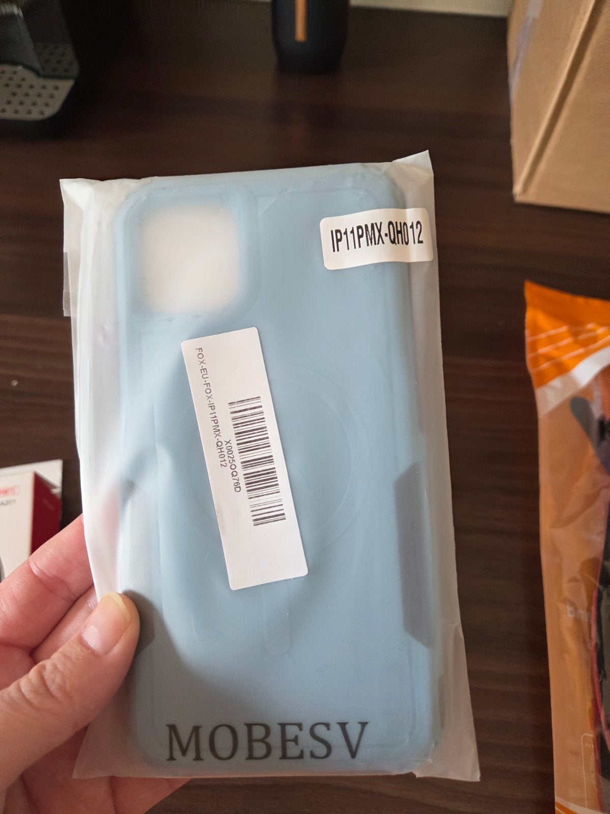 MOBESV Siliconen Hoesje voor iPhone 11 Pro Max - Blauw, Ophalen, Overige merken, Blauw, Nieuw