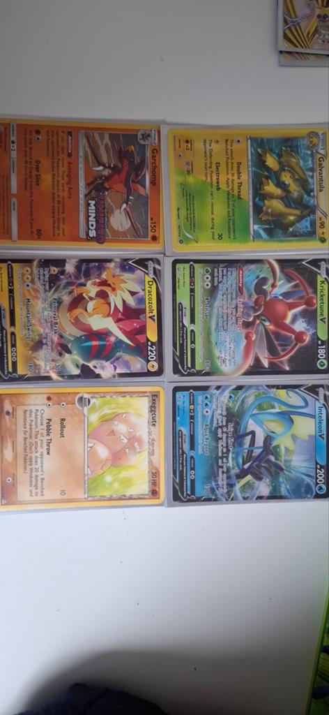 Pokémon Kaarten Collectie - 6 Stuks, Ophalen of Verzenden, Gebruikt, Meerdere kaarten