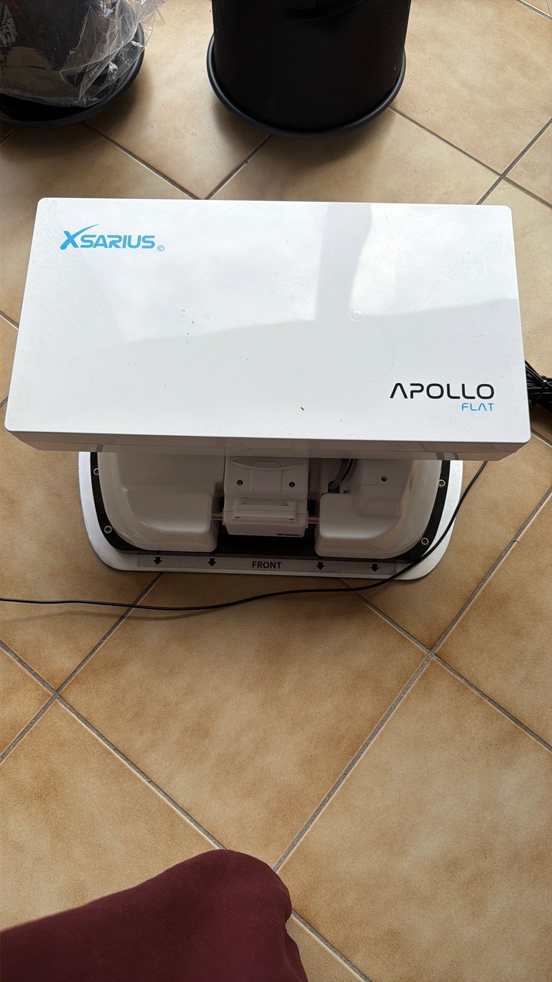 XSARIUS Apollo Flat Satellietantenne - Zo goed als nieuw, Ophalen, Zo goed als nieuw, (Schotel)antenne, Overige merken