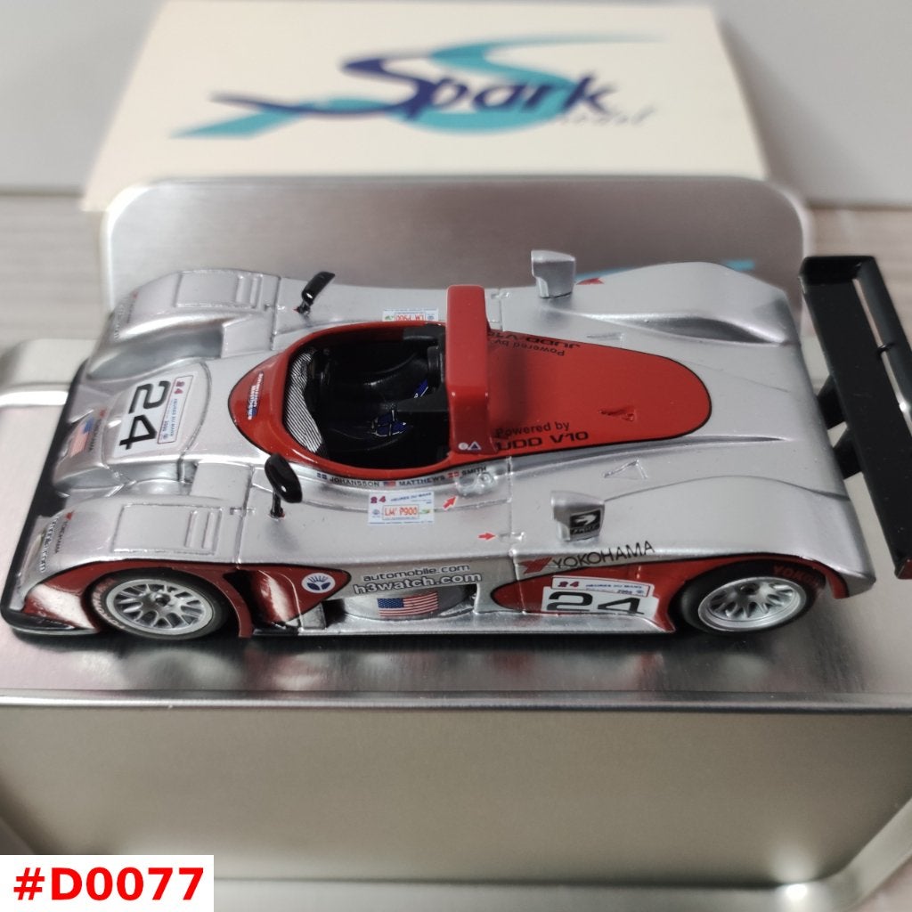 Reynard 2KQ Judd V10 #24 Le Mans 2000 SPARK 1:43 SCYD05 OVP, Hobby en Vrije tijd, Ophalen of Verzenden, Nieuw, Auto, Overige merken