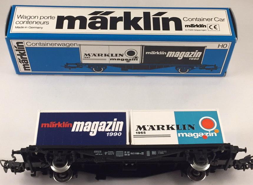 Märklin magazin jaarwagen1990, Wisselstroom, Wagon, Ophalen of Verzenden, Zo goed als nieuw