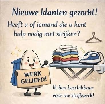 Strijkhulp, Vacatures, Vacatures | Schoonmaak en Facilitaire diensten