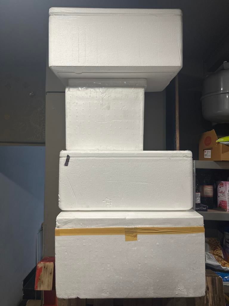 Thermacol boxes, Ophalen of Verzenden, Zo goed als nieuw