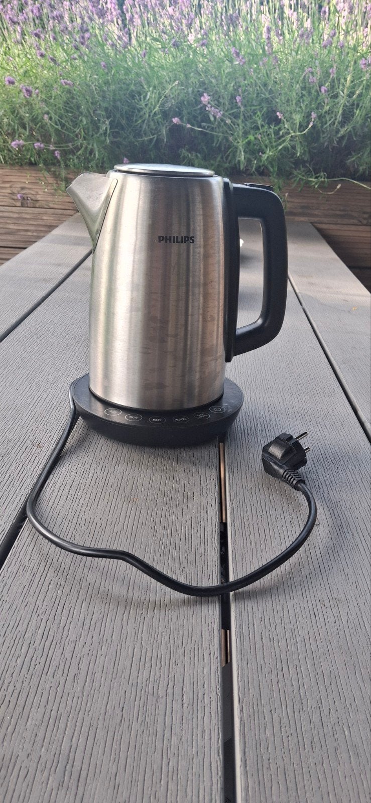 Philips Waterkoker - Zo goed als nieuw, 1 tot 2 liter, Ophalen, Zo goed als nieuw, Rvs