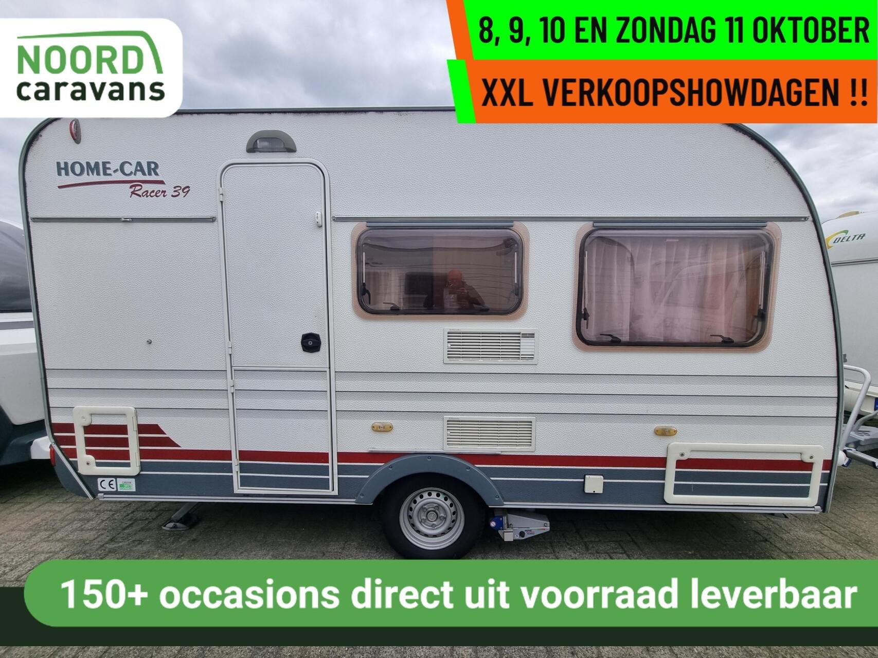 Home-car racer 39 MOVER + VOORTENT + DWARSBED + TRUMA THERME, Home-car, Bedrijf, Serviceluik, 750 - 1000 kg