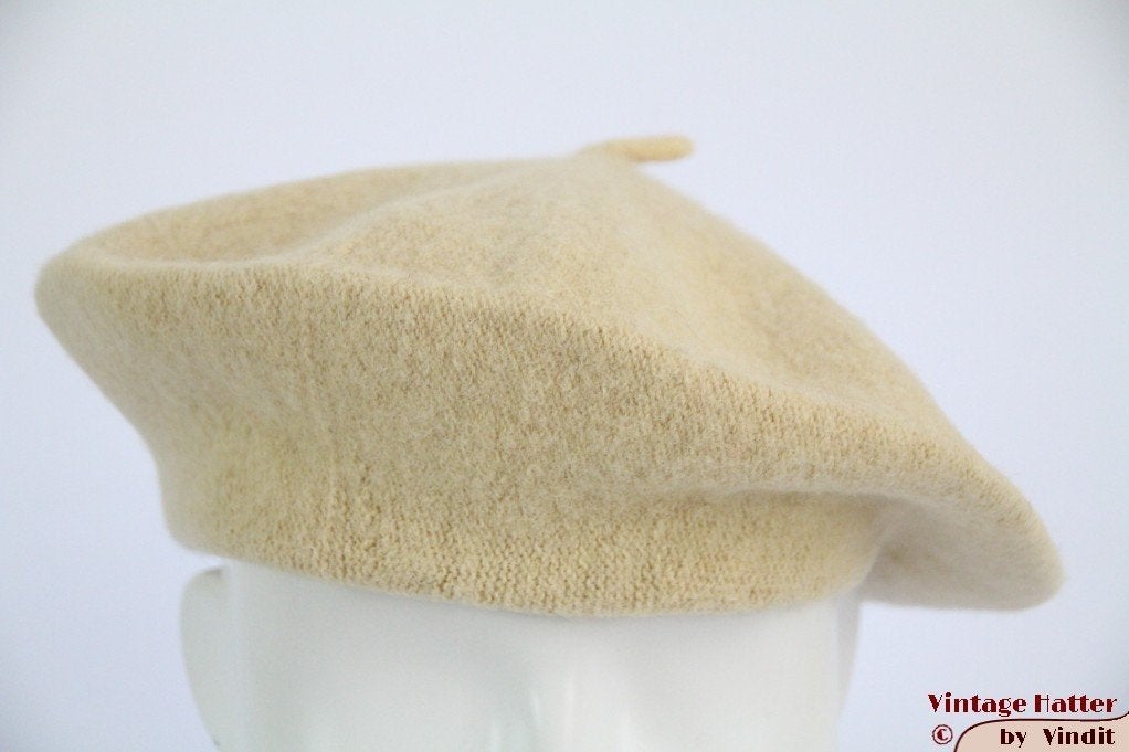 Alpino Baret creme wit geweven 53-59 one size fits all nieuw, Ophalen of Verzenden, Nieuw, Maat 38/40 (M), Muts