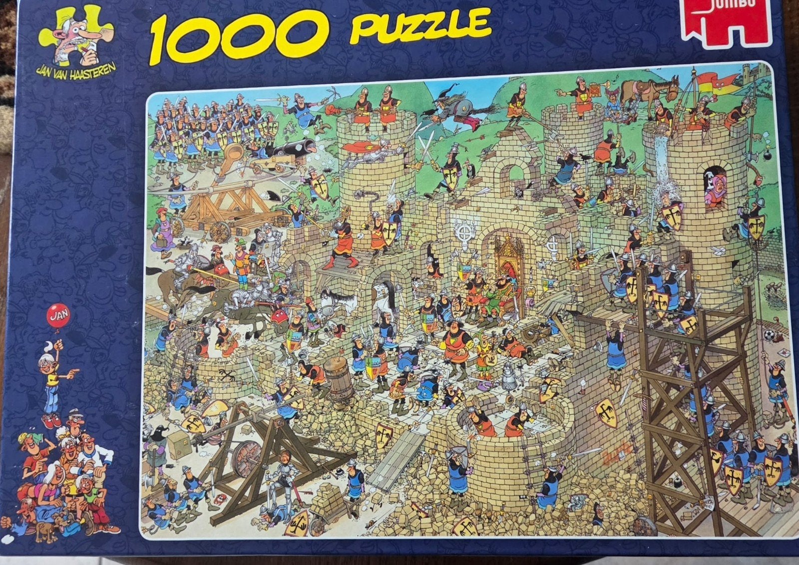 legpuzzel 1000 stukjes Jan van haasteren, Ophalen of Verzenden, 500 t/m 1500 stukjes, Zo goed als nieuw, Legpuzzel