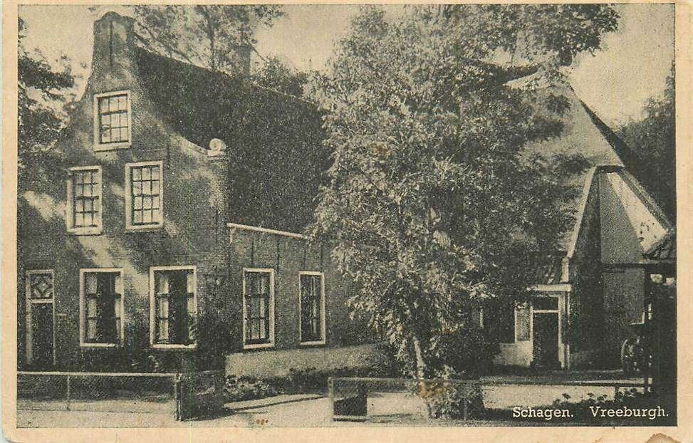 304-218-011 Schagen Vreeburgh, Verzenden, Voor 1920, Noord-Holland