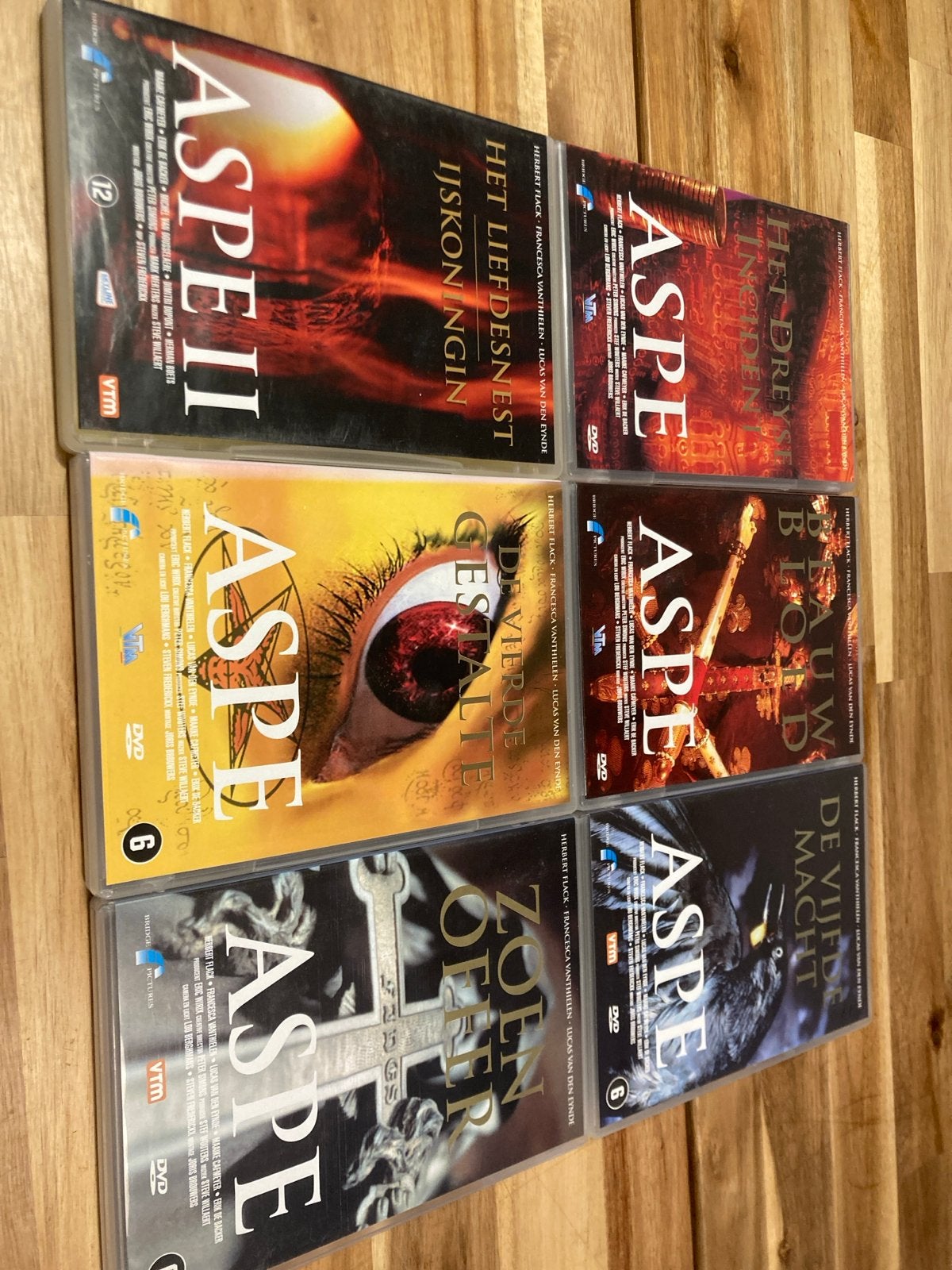 Aspe DVD Box - Complete Collectie (6 DVD's), Gebruikt, Misdaad, Ophalen of Verzenden, Vanaf 12 jaar