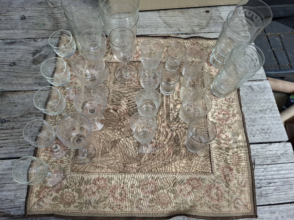 Diversen, Antiek en Kunst, Antiek | Glas en Kristal, Ophalen of Verzenden