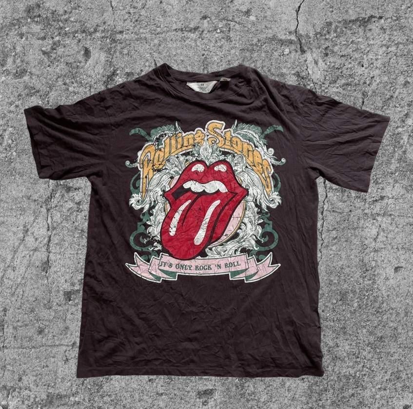vintage T-shirt Rolling Stones its only rock ’n Roll T-148, Vintage, Maat 52/54 (L), Verzenden, Vintage