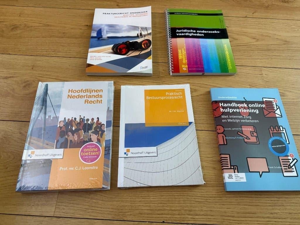 Studieboeken hbo rechten, Ophalen of Verzenden, Alpha, Zo goed als nieuw, HBO
