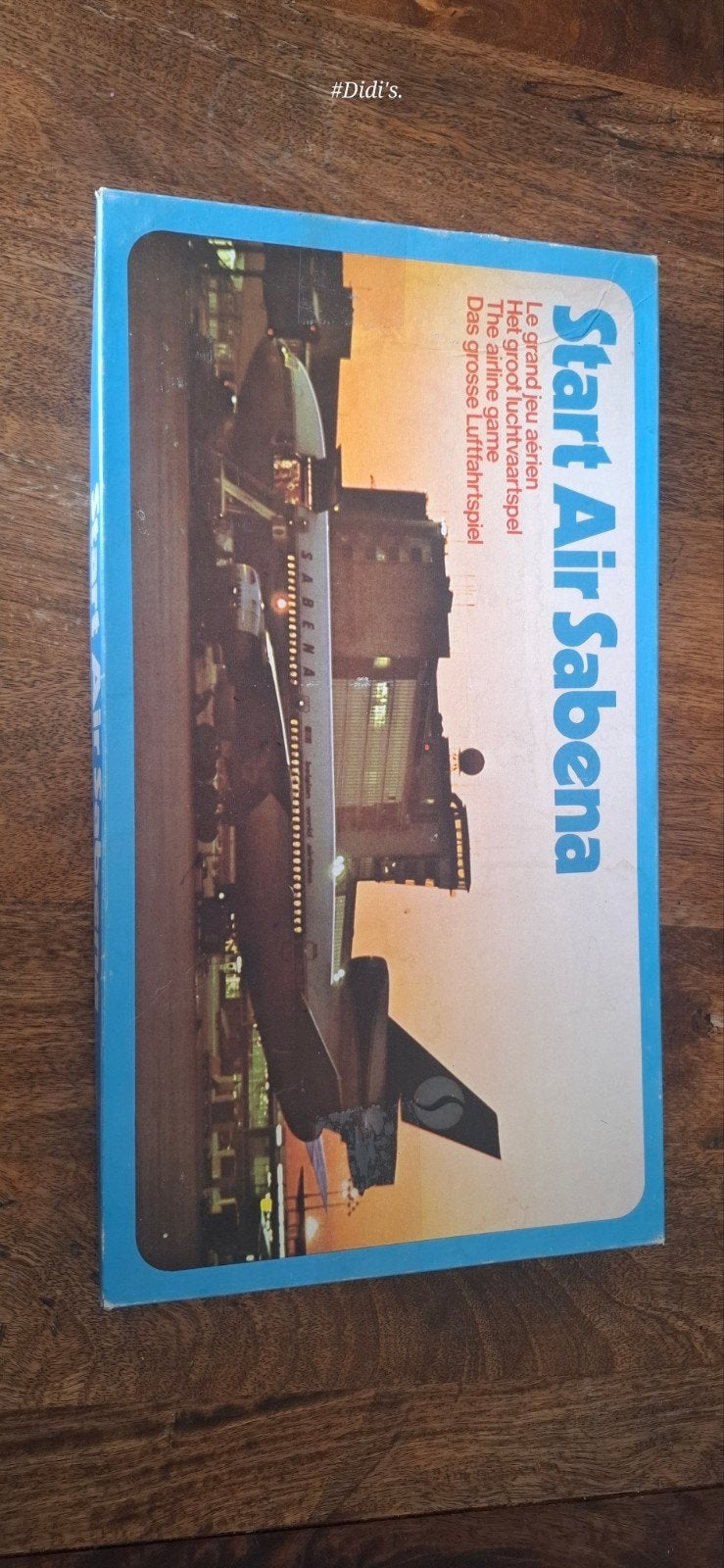 Start Air Sabena bordspel uit 1975 - Compleet, Hobby en Vrije tijd, Ophalen of Verzenden, Gebruikt, Sabena