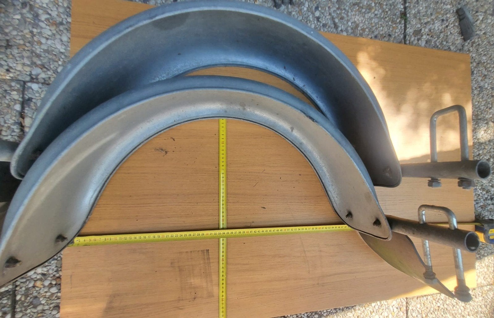 Twee spatborden Pega Comfort boottrailer, Ophalen, Gebruikt