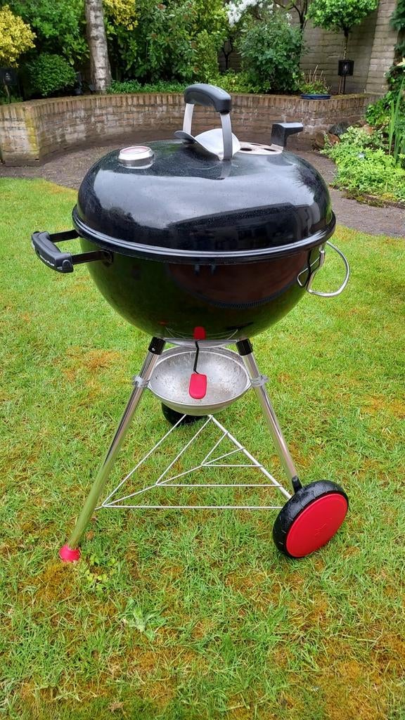 Bbq Weber kettle plus met diameter 47 cm, Ophalen, Gebruikt, Weber