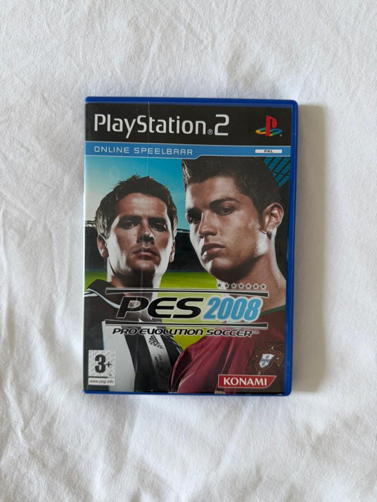 PES 2008 - PlayStation 2, 1 speler, Ophalen of Verzenden, Zo goed als nieuw, Vanaf 3 jaar