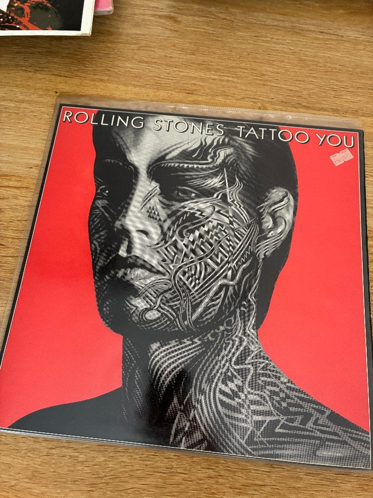 The Rolling Stones - Tattoo You LP (Kras op kant 1), LP, Gebruikt, Ophalen of Verzenden, Classic Rock