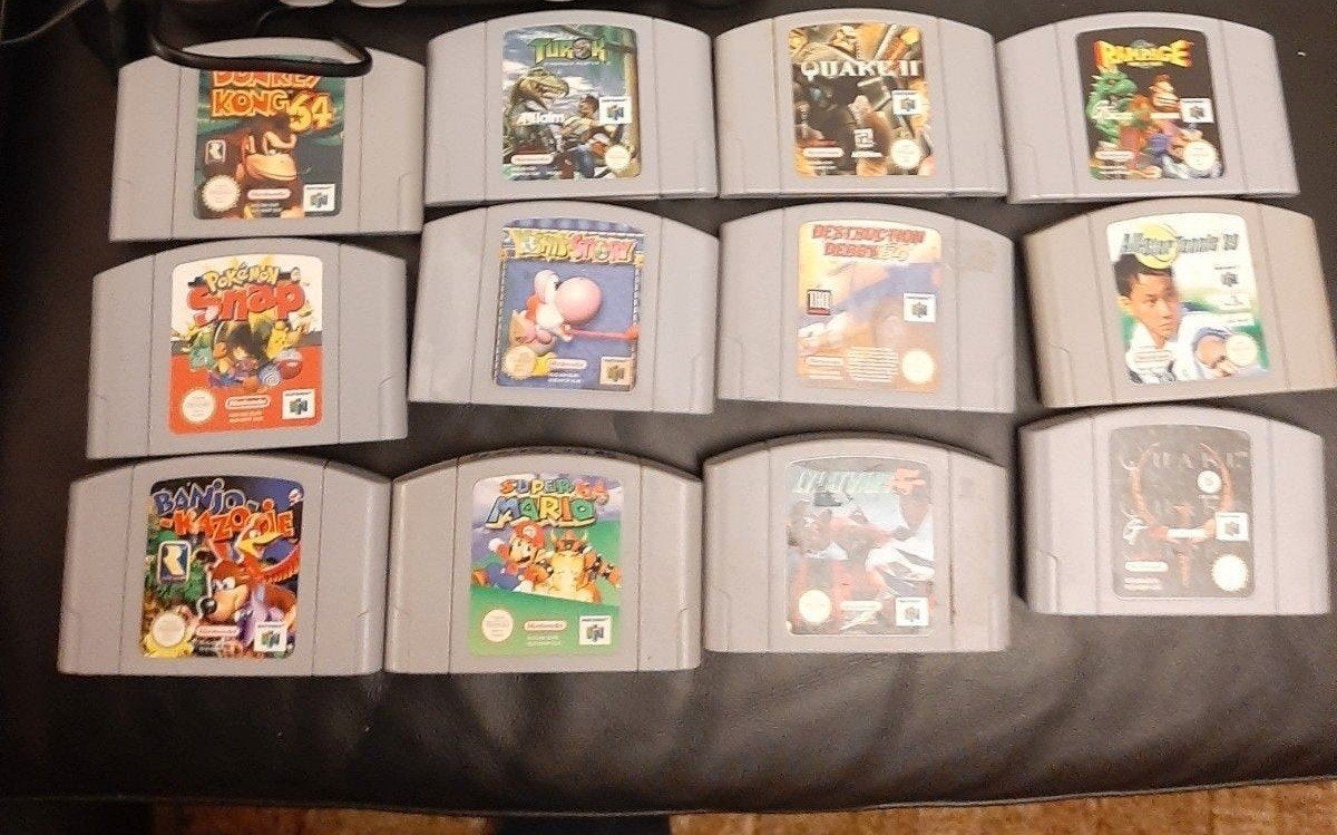 12 N64 topgames, Gebruikt, Overige genres, Eén computer, Ophalen of Verzenden