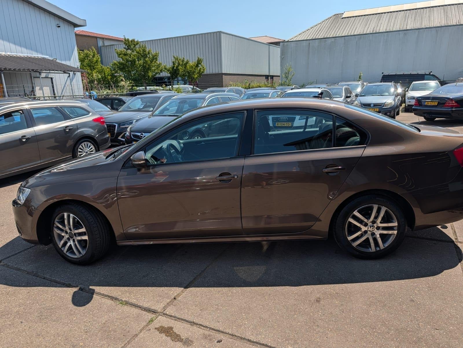 Volkswagen Jetta 1.2 TSI Comfortline Clima, cruise, navi, tr, Voorwielaandrijving, Euro 5, Stof, Gebruikt
