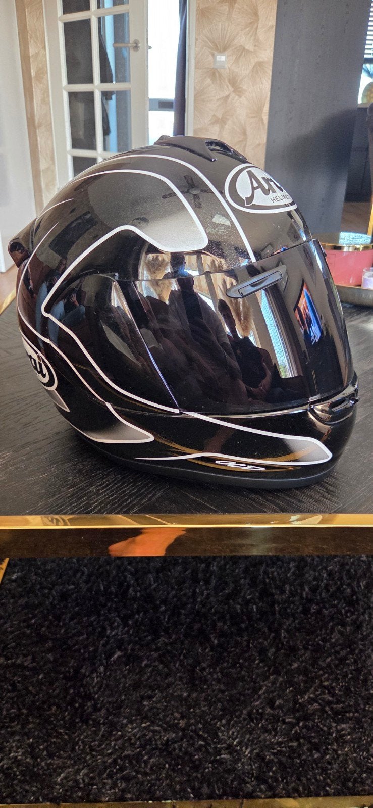 Arai axcess pinlock, Ophalen of Verzenden, Tweedehands, Integraalhelm, Arai