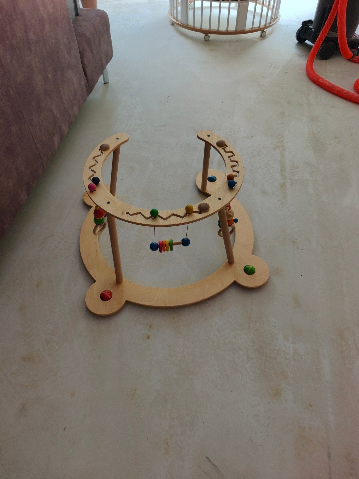 Baby loop hulp, Ophalen