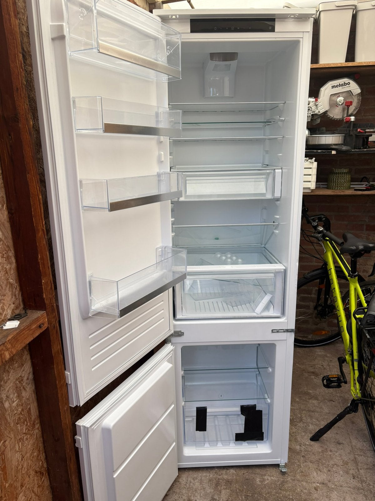 IKEA inbouw koelvriescombinatie / inbouwkoelkast, Ophalen, 200 liter of meer, 60 cm of meer, Met aparte vriezer