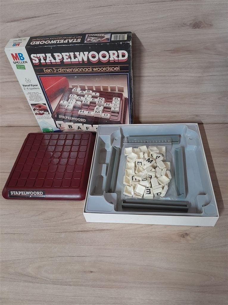 Stapelwoord - 3d woordspel - s5399, Hobby en Vrije tijd, Verzenden, Zo goed als nieuw