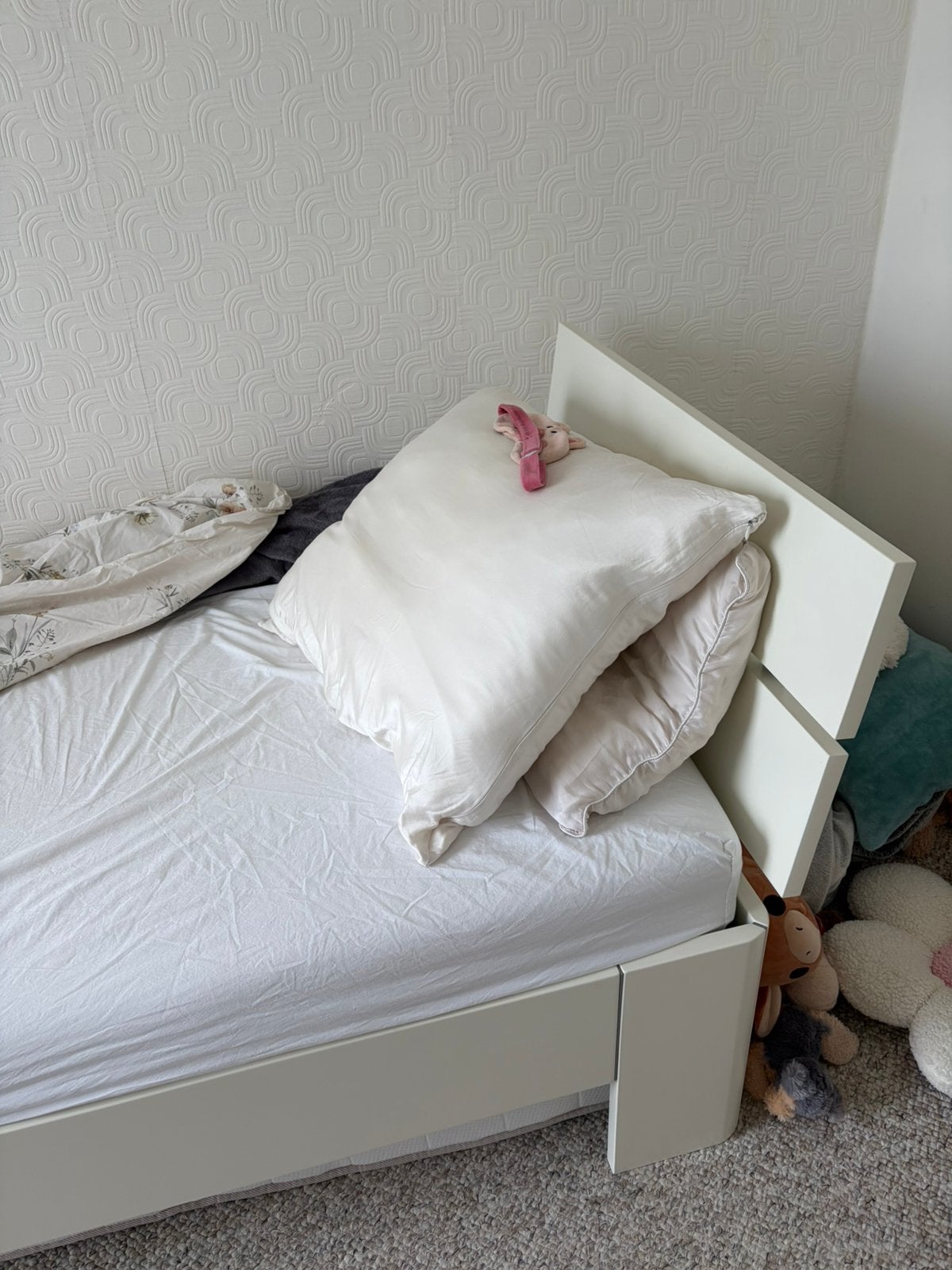 Fresh Beter Bed 90 x 200 2 jaar oud, Huis en Inrichting, Slaapkamer | Bedden, Ophalen, 90 cm, Eenpersoons, Wit
