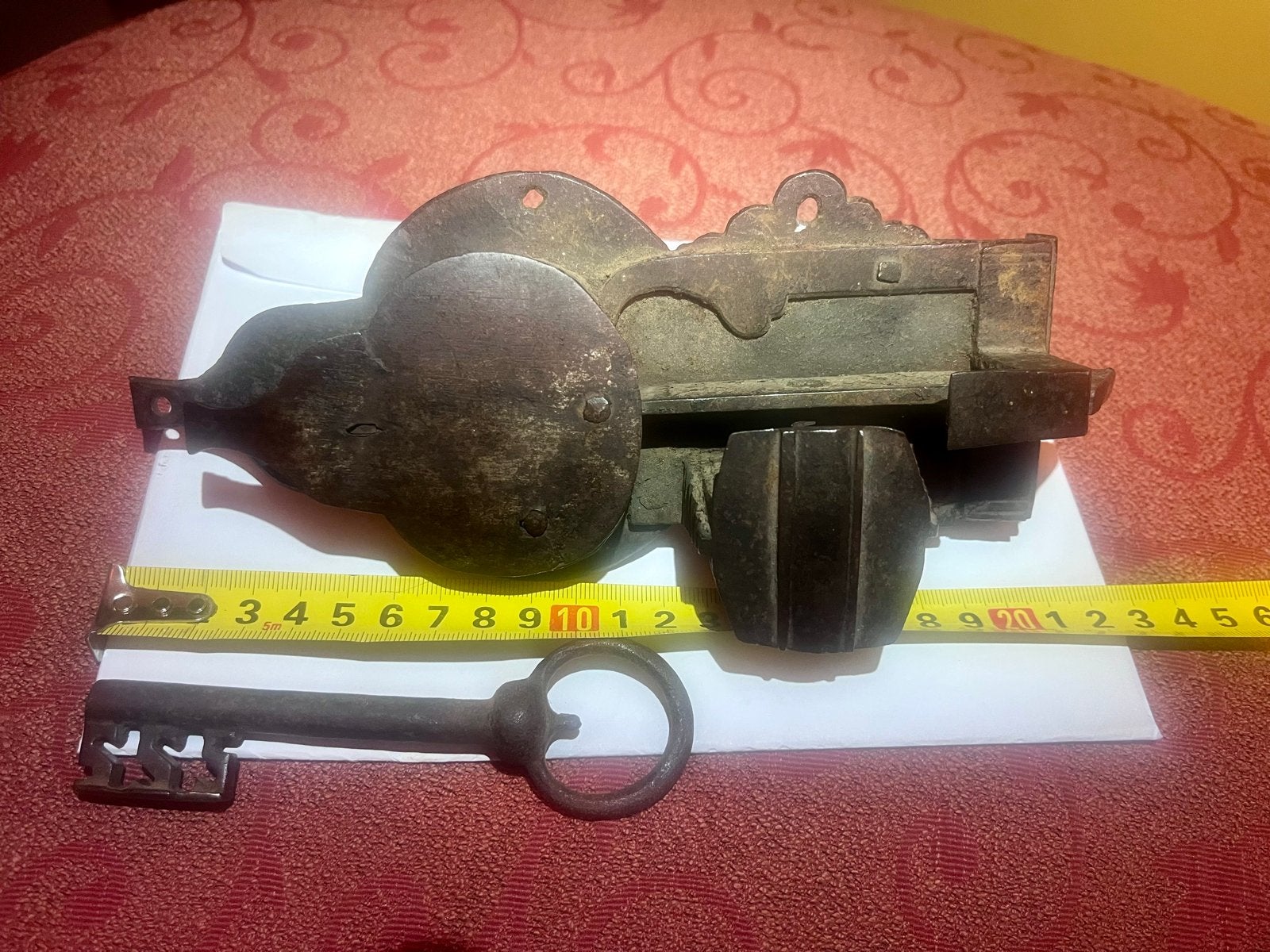 Antiek 17e-eeuws slot met sleutel, Antiek en Kunst, Ophalen of Verzenden