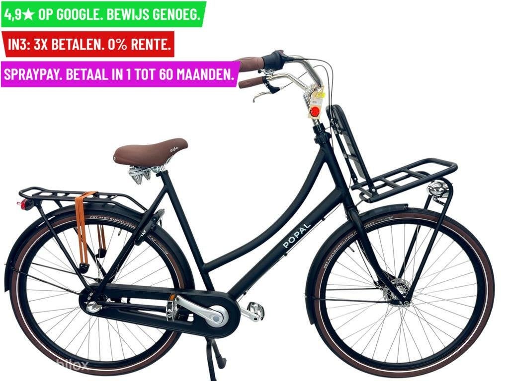 +Damesfiets Popal Daily Dutch Prestige 28"/59cm/3ver - Garan, Fietsen en Brommers, Overige merken, 9713 Bv Groningen, Nieuw, 56 cm of meer