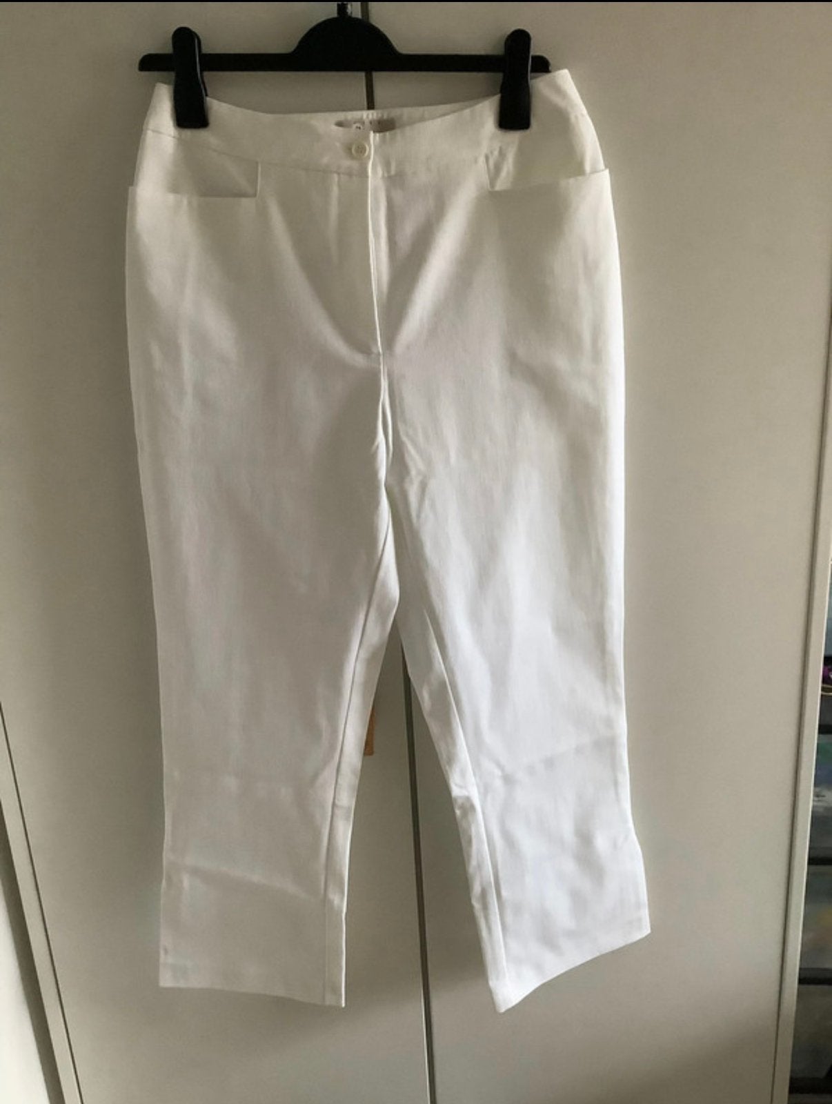 Nieuwe Miss Etam  capri/ 7/8 broek.  . Maat 40, Maat 38/40 (M), Wit, Ophalen of Verzenden, Zo goed als nieuw
